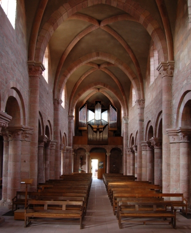 abbaye d'Etival - roman tardif